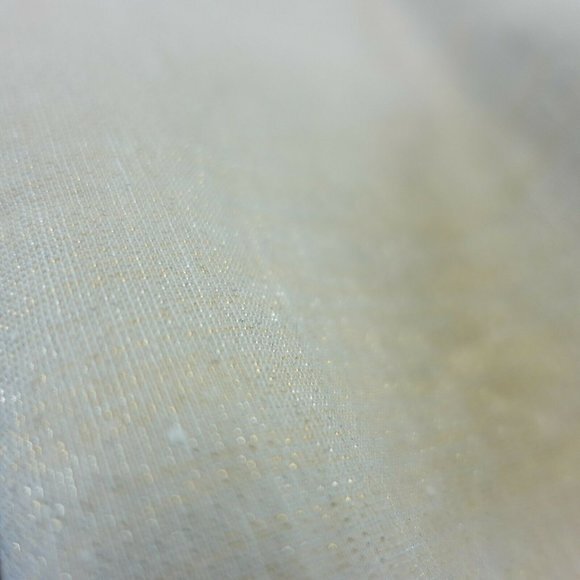 ALICE OLIVIA Flared Wide Pants 2 XS  Ivory Cream Wedding Sparkle Mid Rise Y2K - Picture 3 of 12